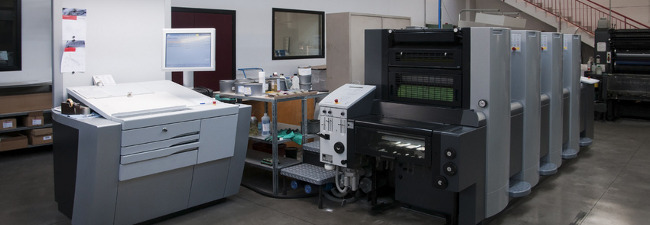 Print production shop